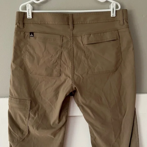 prAna Men’s Stretch Zion Pant II in Sandbar - Picture 6 of 10